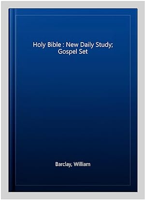 Seller image for New Daily Study Bible, Gospel Set : New Daily Study; Gospel Set for sale by GreatBookPrices