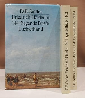 Bild des Verkufers fr Friedrich Hlderlin. 144 fliegende Briefe. 2 Bnde. zum Verkauf von Dieter Eckert