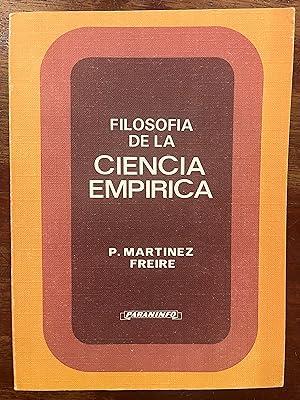 Imagen del vendedor de FILOSOFIA DE LA CIENCIA EMPIRICA. Un estudio a travs de WHEWELL. a la venta por Librera Races