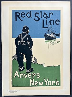 Imagen del vendedor de Red Star Line a la venta por Trillium Antique Prints & Rare Books