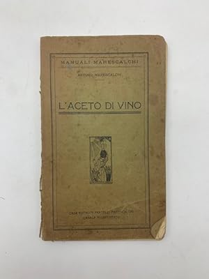 L'aceto di vino