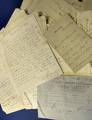 The large archive of the Letchworth family.