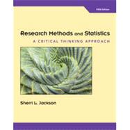 Image du vendeur pour Research Methods and Statistics: A Critical Thinking Approach, 5th Edition mis en vente par eCampus