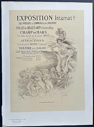 Imagen del vendedor de Exposition Internationale des Produits du Commerce et de l'Industrie a la venta por Trillium Antique Prints & Rare Books