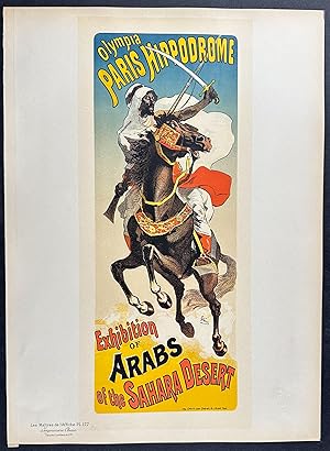 Exhibition d'Arabes du Sahara