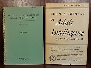 The Measurement of Adult Intelligence & Intelligence Scale for Children