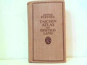 Justus Perthes Taschenatlas von Deutschland. 40 Karten mit Namenverzeichnis.