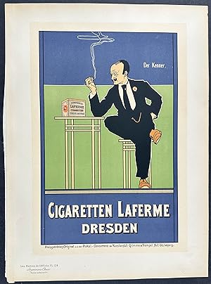 Imagen del vendedor de Cigarettes Laferme a la venta por Trillium Antique Prints & Rare Books