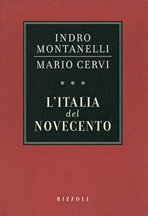 Imagen del vendedor de L'Italia del Novecento - Indro Montanelli a la venta por libreria biblos
