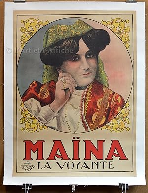 MAÏNA LA VOYANTE, affiche originale