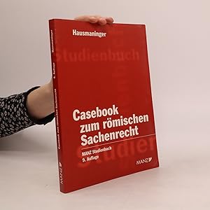 Bild des Verkufers fr Casebook zum ro?mischen Sachenrecht zum Verkauf von Bookbot