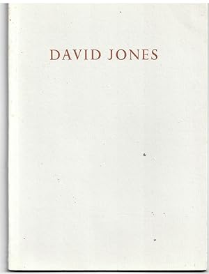 Image du vendeur pour David Jones.1895 - 1974 mis en vente par Literary Cat Books