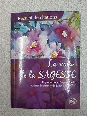 Seller image for La voix de la sagesse for sale by Dmons et Merveilles