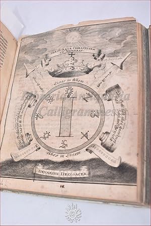 Seller image for MISCELLANEA 4 opere FILOSOFIA CABALA 1695-1707 MEDICINA MENTIS & CORPORIS Melle [ Filosofia : Numerologia : Teologia ]. Include: von Tschirnhaus, Ehrenfried Walther - MEDICINA MENTIS, SIVE ARTIS INVENIENDI PRAECEPTA GENERALIA MEDICINA CORPORIS, SEU COGITATIONES ADMODUM PROBABILES DE CONSERVANDA SANITATE : EDITIO NOVA AUCTIOR & CORRECTIOR CUM PRAEFATIONE AUCTORIS. Lipsiae, apud J. Thomam Fritsch, 1695 / Lange, Johann Christian - THEOLOGIA CHRISTIANA IN NUMERIS. DAS IST: SONDERBAHRE DARSTELLUNG, . entworffen von Isidoro Charisio Logothita, Philyro-Politano. Frankfurt & Leipzig, 1702 / [Knesebeck, Christian Matthias] - DISCURSUS CHRISTIANI MATTHAEI KNESEBECK, DE STUDIO JURIS PUBLICI UNIVERSALIS ET PRAETENSIONIBUS ILLUSTRIBUS, 1705 / NOTITIA MAIORUM, PLURIMAS LUBECENSIUM, ALIORUMQUE CLARORUM VIRORUM, DE ECCLESIA, REPUBLICA, ET LITERIS EGREGIE MERITORUM, VITAS, AB ALIQUOT SAECULIS REPETITAS, ET DOCUMENTIS AUTHENTICIS ILLUSTRATAS, COMPREHENDENS QUAM FILIIS IMPERTIT JACOBUS  MELLE TEMPLI PRI for sale by Calligrammes Libreria Antiquaria