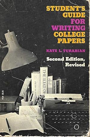 Seller image for STUDENT'S GUIDE FOR WRITING COLLEGE PAPERS for sale by Ammareal