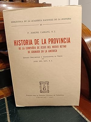 Seller image for HISTORIA DE LA PROVINCIA DE LA COMPAIA DE JESUS DEL NUEVO REYNO DE GRANADA EN LA AMERICA. for sale by Librera J. Cintas