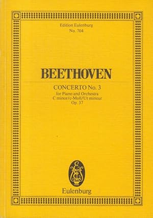 Piano Concerto No.3 in c minor, Op.37 - Study Score