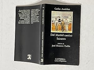 Imagen del vendedor de Del Madrid castizo Sainetes a la venta por La Social. Galera y Libros