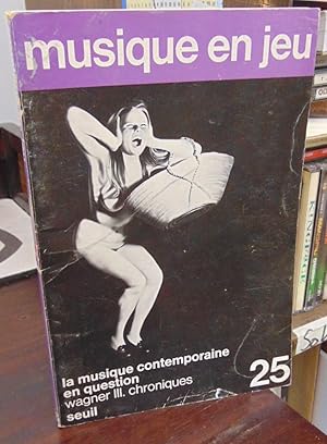 Seller image for Musique en jeu #25 (Novembre 1976) for sale by Atlantic Bookshop