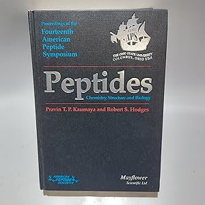 Bild des Verkufers fr Peptides: Chemistry, Structure and Biology - Proceedings of the 14th American Peptide Symposium zum Verkauf von Cambridge Rare Books