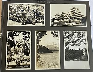 1930s TRIP to JAPAN SCRAPBOOK/PHOTO ALBUM