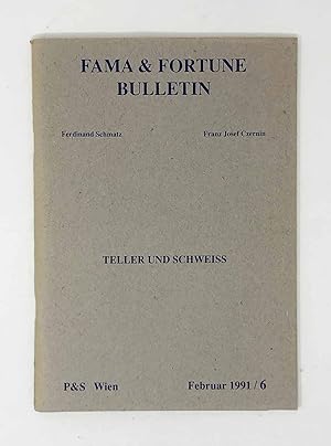 Teller und Schweiss. Fama & Fortune Bulletin 16