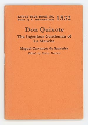 Seller image for Don Quixote: The Ingenious Gentleman of La Mancha [Little Blue Book No. 1532] for sale by Division Leap