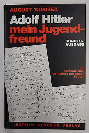 Image du vendeur pour Adolf Hitler - Mein Jugendfreund. mis en vente par Der Buchfreund