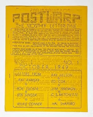 Postwarp Vol. 1, No. 1. The Monthly Letter Zine [Complete?]
