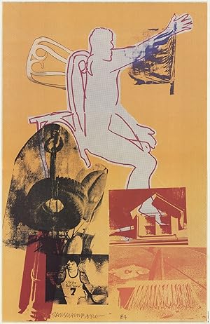 Seller image for ROBERT RAUSCHENBERG Portrait of Merce, 1984 for sale by Art Wise