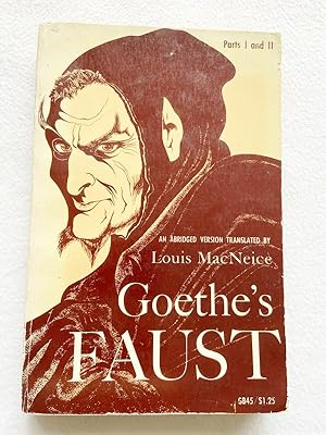 Imagen del vendedor de 1964 PB Goethes Faust Parts I and II a la venta por Miki Store