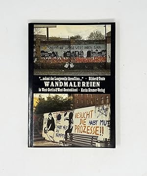 Wandmalereien & Texte. Wandmalereien in West-Berlin & West-Deutschland. Gerausgegeben, Gestaltet ...