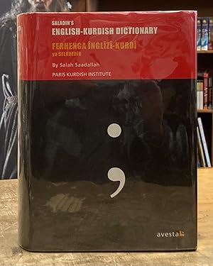 Seller image for Saladin's English-Kurdish dictionary =: Ferhenga I?ngl??z??-Kurd?? ya Selahed??n for sale by The Dawn Treader Book Shop