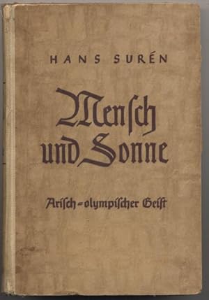 Seller image for Mensch und Sonne. Arisch-olympischer Geist. for sale by Johann Nadelmann Antiquariat