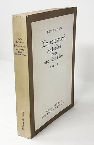 Semeiotikè. Recherches pour une sémanalyse