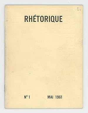 Rhétorique No. 1