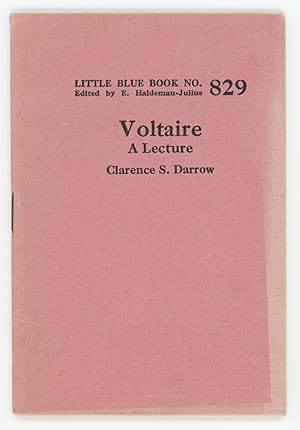 Image du vendeur pour Voltaire: A Lecture [Little Blue Book No. 829] mis en vente par Division Leap