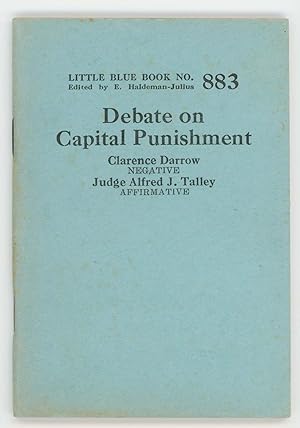 Bild des Verkufers fr Debate on Capital Punishment [Little Blue Book No. 883] zum Verkauf von Division Leap