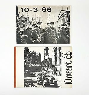 10 Maart '66 [With Politieoptreden 10-3-66 Exhibition Poster]