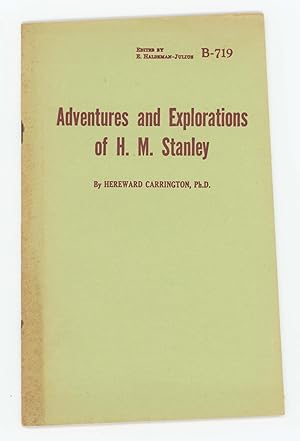 Imagen del vendedor de Adventures and Explorations of H.M. Stanley [B-719] a la venta por Division Leap