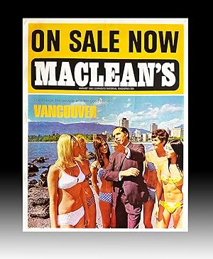 [Maclean's Ad Poster] 1967 - The Mayor, the People and the Good Life in Vancouver