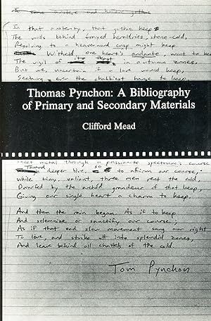 Thomas Pynchon: A Bibliography of Primary and Secondary Materials