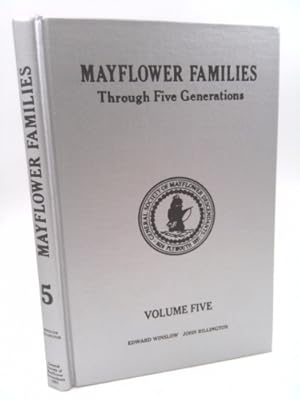 Bild des Verkufers fr Mayflower Families Through Five Generations : Volume 5, Edward Winslow and John Billington zum Verkauf von ThriftBooksVintage