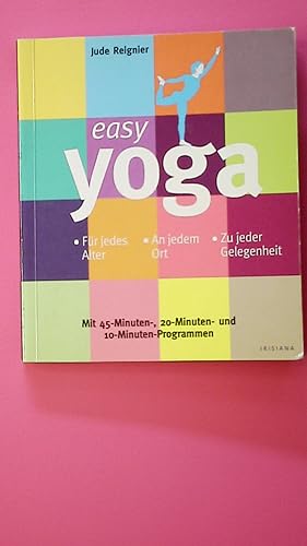 Seller image for EASY YOGA. fr jedes Alter, an jedem Ort, zu jeder Gelegenheit for sale by Butterfly Books GmbH & Co. KG
