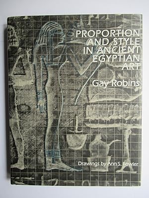 Imagen del vendedor de PROPORTION AND STYLE IN ANCIENT EGYPTIAN ART a la venta por First Folio    A.B.A.A.