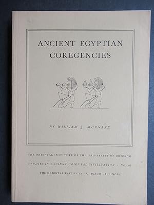 Immagine del venditore per ANCIENT EGYPTIAN COREGENCIES venduto da First Folio    A.B.A.A.