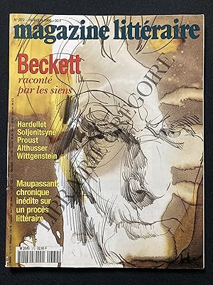 MAGAZINE LITTERAIRE-N°372-JANVIER 1999-SAMUEL BECKETT