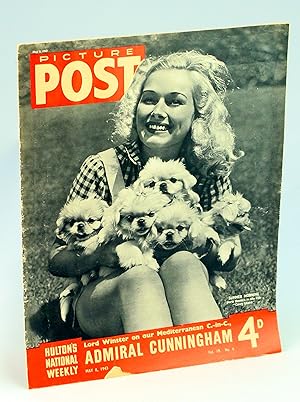 Bild des Verkufers fr Picture Post - Hulton's National Weekly Magazine, May 8, 1943 - Fight Against Anti-Semitism / Doris Merrick Cover Photo zum Verkauf von RareNonFiction, IOBA