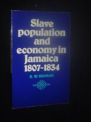 Bild des Verkufers fr Slave Population 1807  1834 zum Verkauf von WeBuyBooks