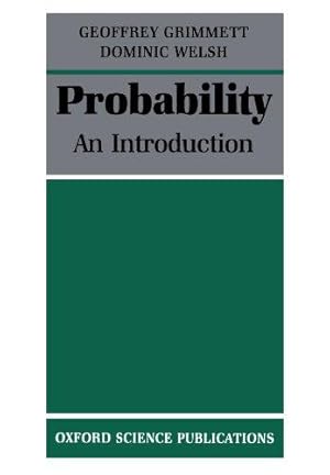 Imagen del vendedor de Probability: An Introduction (Oxford Science Publications) a la venta por WeBuyBooks